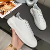 Top Quality Shoes Fashion Sneakers Men Women Leather Flats Luxury Designer Trainers Casual Tennis Dress Sneaker mjhu1065