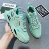 Wholesale 2021 High Quality For Mens Womens Sport Running Shoes Tennis Outdoor Walking Green Volt Runners Jogging Trainers Sneakers Eur 39-44 WY16-D87