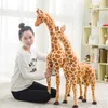 3D simulation giraffeanimal crossing plush toy stuffed animals cute peluches grandes room home decor birthday gift baby juguetes 210728