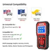 ODB2 Scanner AUTO OBD2 Диагностический сканер Konnwei Диагностические инструменты KW850 Полная функция Автомагнитофон Автомобильный Сканер автомобиля Универсальный OBD Код Читателя двигателя