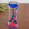 Other Home Supplies 500pcs Floating Color Mix Illusion Timers Liquids Motion Visual Slim liquid Oil Glass Acrylic Hourglass Timer Clock Ornament Desk SN2316