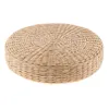 Cuscino Cuscino decorativo Cuscino da pavimento rustico Pouf di paglia Sedile Meditazione Decorazioni per la casa Grano saraceno per uso domestico351g