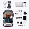 أحدث أداة LED LED Backtooth Bluetooth Smart Human Walking Advertising Bag Custom DIY Dyny Dynamic Backpack Crelander4472887