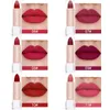 CmaaDu Lipstick 15 Colors Matte Lip Stick Waterproof Easy to Wear Nutritious Make Up Lipsticks