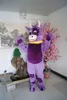 Halloween purpurowe krowy maskotki kostium kreskówka mleczarnia anime tematu charakter Christmas karnawał party fantazyjne kostiumy dorosłych strój
