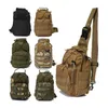 Molle Tactical Bag Sling Militar ombro único Pacote de peito para pescar camping para caminhada Mochila escalando bolsas ao ar livre