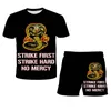Vêtements Ensembles 3D imprimés Cobra Kai The Karate Kid Summer Oneck Kids Suit Film Animal Teen Tshirts Pantal