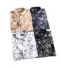 Tallas grandes 3XL Camisas vintage casuales para hombres Camisa hawaiana de manga corta de verano Ajuste delgado Varios patrones Ropa de hombre Chaqueta de punto Blusa M-3XL # 21