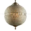 brass globe light