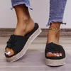 Slippers 2021 Designer Luxury Hook&Loop Sandals Woman Gladiator Women High Quality Ladies Shoes Summer Platform Sandalias