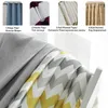 Curtain for Living Room Yellow Stripped Customized Bedroom Window Drapes Home Decor Cortinas 210913