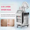 Mais novo 9 em 1 alta qualidade profunda jato de oxigênio limpo com h2 O2 Microdermoabrasão Multifuncional Facial Removal Máquina de Beleza