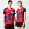 Yeni badminton ceket kısa kollu tişört, hızlı kurutma nefes alabilen masa tenis üst7873225