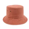 صياد قبعة الألوان النقية واسعة بريم القبعات البالية غسل ريترو دلو قبعة للطي صن ستريت في الهواء الطلق الرياضة قبعات الأزياء الربيع الصيف WMQ1021