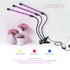 Les phytolampes USB à spectre complet DC5V élèvent la lumière avec minuterie 9W 18W 27W 36W pince de bureau LED lampes Phyto pour les lumières de producteur de fleurs de plantes