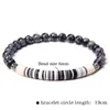 6mm ronde natuursteen plakvormige zachte polymeer klei diverse kleuren armband bohemia stijl voor vrouwen mannen creatieve geschenk