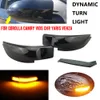 Luz de LED dinâmica sequencial Luz de sinal para Toyota Corolla Camry Prius C Avalon RAV4 Lateral Espelho Indicador Blinker 2013