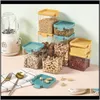 Housekeeping Organization Home Gardenkitchen Square Transparent Sealed Preservation Box Grains Spices Storage Dry Fruit Can Bottles & Jars D