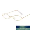 Petites lunettes rondes pour hommes et femmes, monture optique rétro pour myopie, verres transparents en métal, noir, argent, or, Oculos