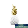 Nordic Creative Golden Pineapple Resin Ornaments Vardagsrum TV Skåp Skrivbord Dekoration Hem Tillbehör Sovrum Inredning Fabrikspris Expert Design