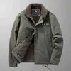 冬のメンズジャケットカシミヤカジュアルコットンフリースボンバージャケット高品質のファッション暖かいコートブランドプラスベルベット服211029