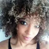 Cool pixie cut kinky curly bob gray wig hairstyle side part t part hd lace 13x1 lace frontal wig short silver grey human hair wig 2023 New