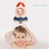 Badezimmer rotierender Wasserstrahl, Rakete, Wassersprühwerfer, Babyparty, undichtes Spielzeug für Babybadegeschenke