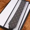 Męski listowy krawat jedwabny krawat wzór Drukowanie żakardowa party ślub tkany projekt mody z pudełkiem