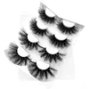 False Eyelashes 24 Pairs 25 Mm 3D Mink Lashes Bulk Faux With Custom Box Wispy Natural Pack Short Wholes5076260