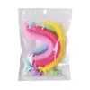 Fidget Zabawki Sensory Toy Makaron Rope TPR Stres reliever Unicorn Malala Le Decompression Pull Ropes Lęk Relief Dla Dzieci Funny FY2630