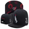 スナップバックスカル祈りローズCレターハッピーダラーマスク野球帽を女性調整可能な帽子gorras planas casquett3473121
