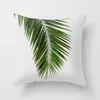 Kudde/dekorativ kudde tropisk växt polyester kudde kontor tyg soffa kudde täcke hem persika päls