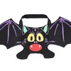 Cartoon Bat Halloween Pet Dog Castumes Vampiro Preto Bonito Fantasia Vestido Up Cat Traje Drop