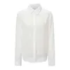 Tulle blanc point blouse chemise femmes été couvrir plage blouse streetwear casaul boho chemise hauts femme 210415