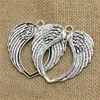 65*68mm Vintage Angel Wings Charm Metal Big Wing Charms Pendant For Jewelry Making