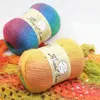 1PC 3 pcs / lot 100% laine fil à la main tricoter cachemire bébé enfants écharpes chaussettes fils épais pour tricoter fils tricotés tricot Y211129