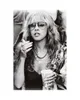 Stevie Nicks Schwarz -Weiß -Plakatmalerei Print Home Decor gerahmt oder unvorbereitetes Fotopapiermaterial