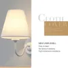 GBF Canvas Craft Lampa ścienna E27 Bulb AC220V może zastąpić El Sypialni nocny pokój dzienny Nowoczesny 210724