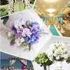 50 st Fake Artificial Silk Rose Heads Flower Buds DIY Bouquet Home Wedding Craft Decor Supplies Ser88 210624