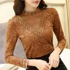 Autumn Long Sleeve Lace Blouse Women Shirts Fashion Woman Blouses Ladies Tops Womens Tops And Blouses Blusa Feminina A283 210426