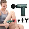 CkeyiN Portable Electric Massager Fascia Gun Muscle Relaxer High Frequency Vibration Relaxation Massager Pocket Relieve Fatigue Y1223