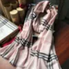 designers brand classic plaid printed scarf high-end soft shawl fashion autumn winter men's and women's warm scarves large size 70*220cm