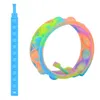 Descompressão Brinquedo Bracelete Pressione Bubble Photosensitive Color Mudar Puzzle Sensorytoy para Kids Fidget Vent Toys