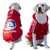 Dog Hoodie Dog Apparel for Medium and Large Dogs Winter Jackets Warm Pet Fleece Coat Cold Weather Pets Clothes Husky Collie Labrador Retriever Golden Red 3XL-9XL A195