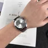 Homens de luxo relógios Top Marca 40mm Dial Strap de Couro Quartz Watch Designer relógios de relógios de relógio de relógio de relógios para os homens do pai dos homens do dia dos namorados Presente Orologio di Lusso