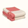 Letter h Cashmere Blanket Crochet Soft Wool Scarf Shawl Portable Warm Plaid Sofa Bed Fleece Knitted Throw Towell Cape Pink270S