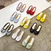 9Colors Split Toe Mules Glitter Cover Slippers Women Sandals Flip Flops Tabi Ninia Shoes For Riband Flats Slides 20217395021