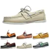 Lüks Erkekler Rahat Ayakkabılar Siyah Loafer'lar Düz Moda Erkek Eğitmenler Sneakers Boyutu 36-45 Color43