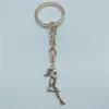 Keychains Trendy Pole Dancer Key Chains Strip Gift For Bachelorette Party Women Keyring Figure Jewellery2281