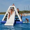 Andere sportartikelen Sea Park Games opblaasbaar drijvende watertoren klimmenis voor kinderen en volwassen